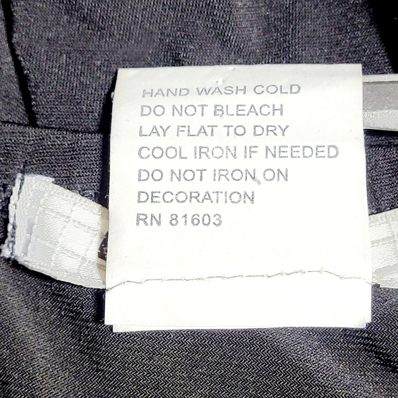 VTG La Belle Black Sleeveless Layered Mini Dress with Rhinestone Accent (L) - Picture 7 of 10